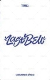 Last Bell wvs 單封 特典卡  背面