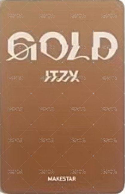 GOLD ms 幸運卡 餅乾 背面