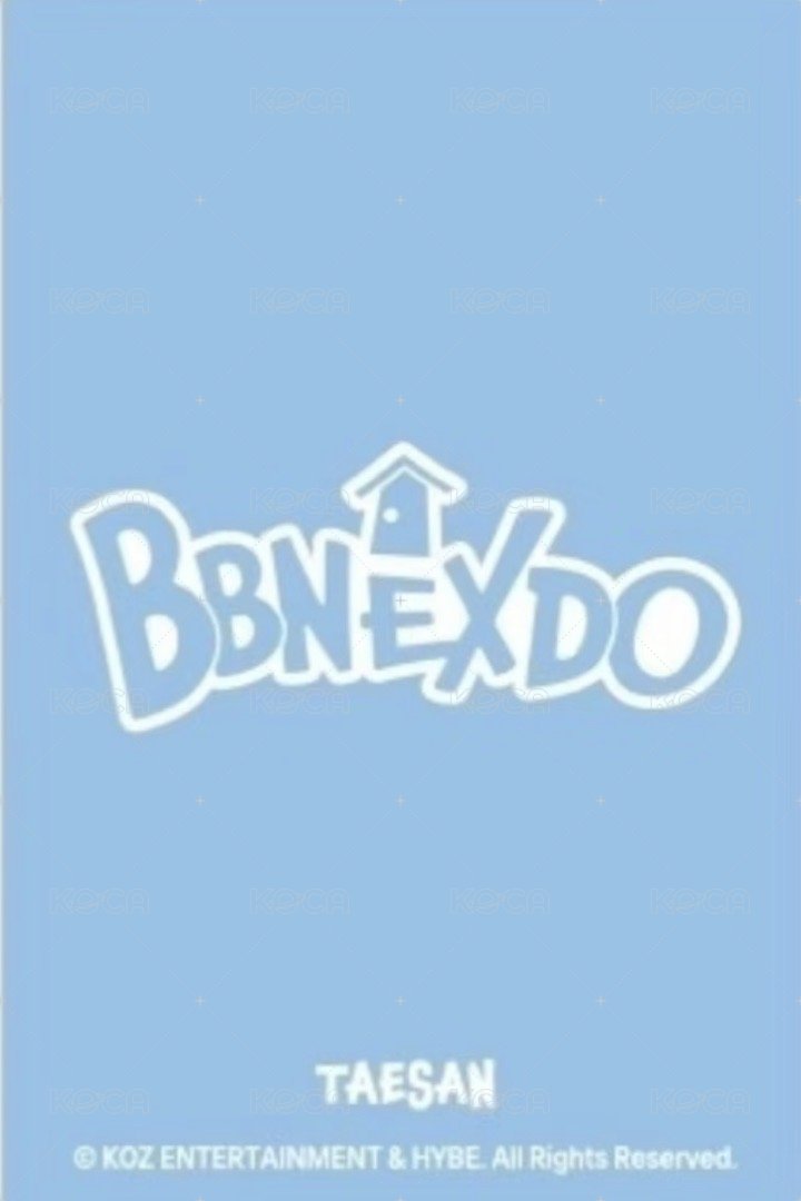 BBNEXDO 周邊卡 娃卡4 背面