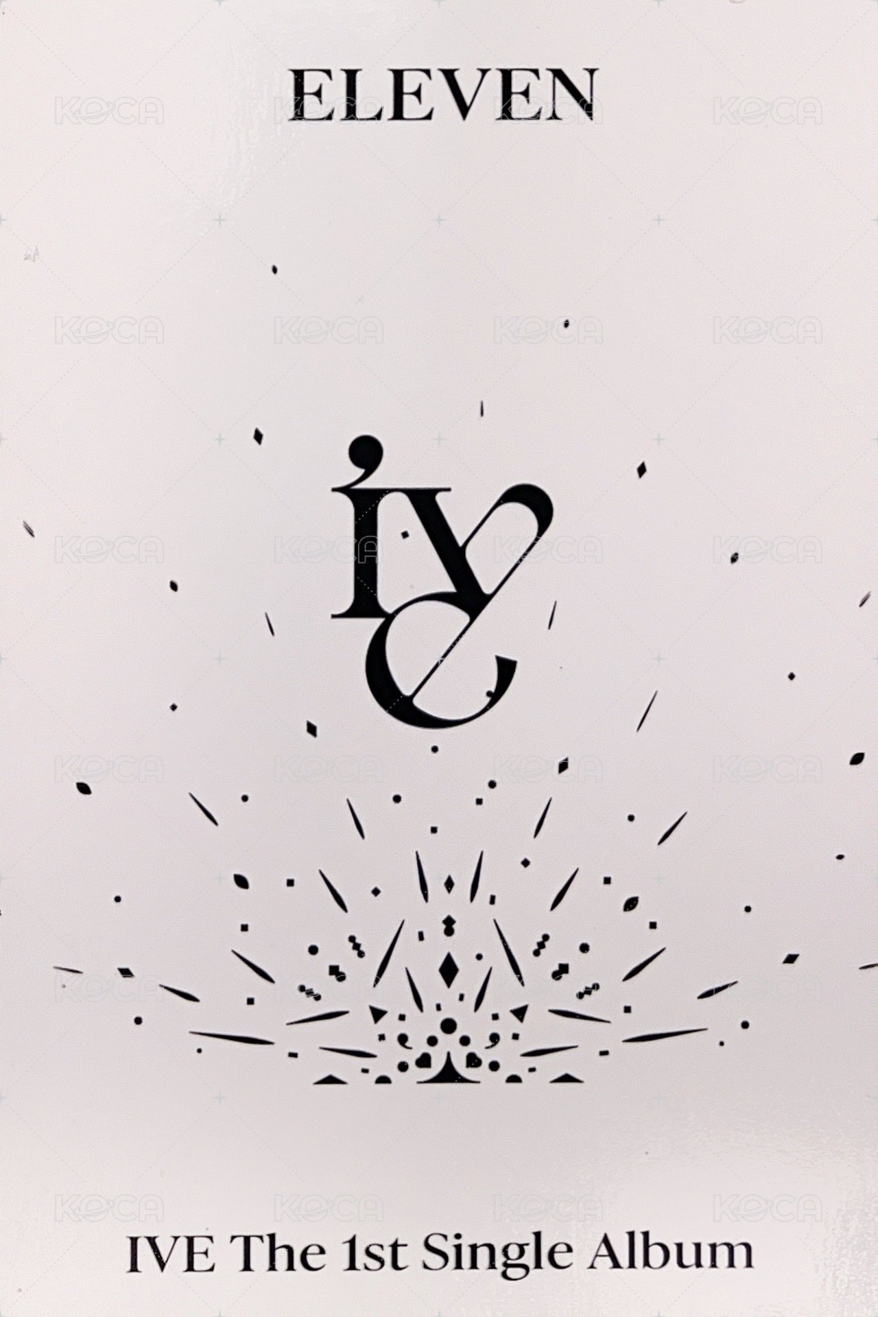 ELEVEN yzy 1.0 簽售卡  背面