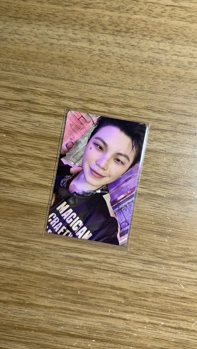 SEVENTEEN WOOZI HAPPY BURSTDAY 專輯小卡