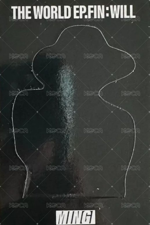 WILL 專輯卡 Platform ver. 立牌 背面