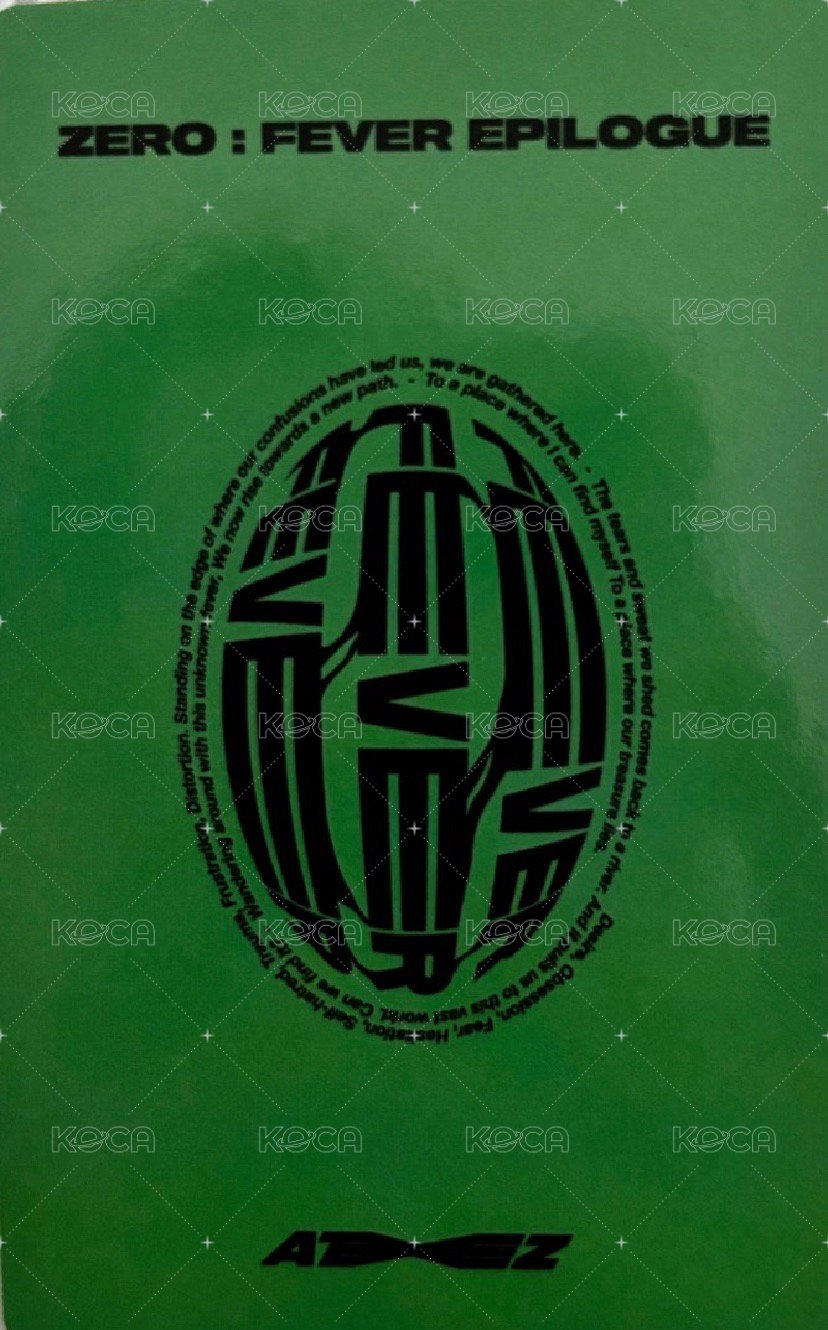 Fever Epilogue am 2.0 簽售卡  背面