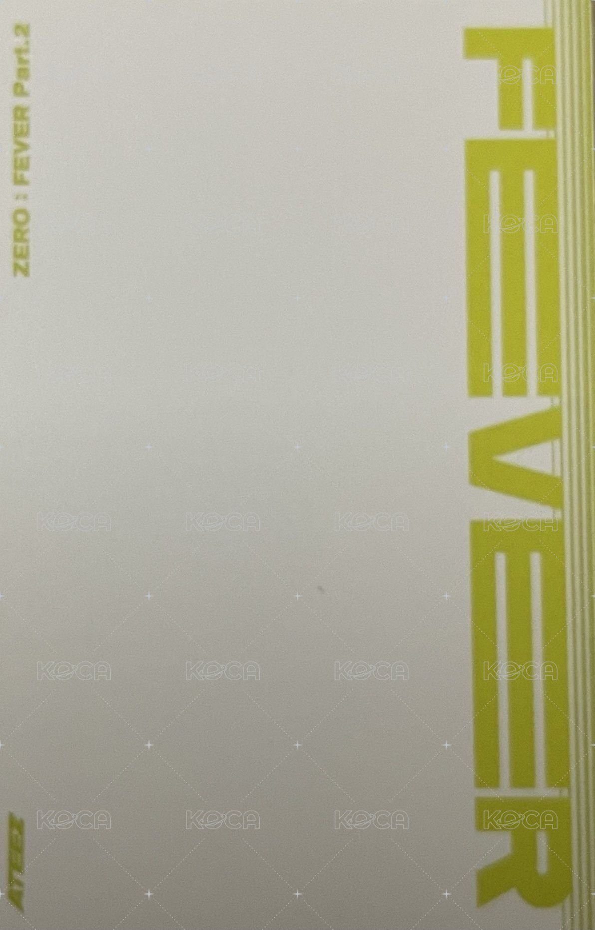 FEVER pt.2 mmt 2.0 簽售卡 DIARY ver. 背面