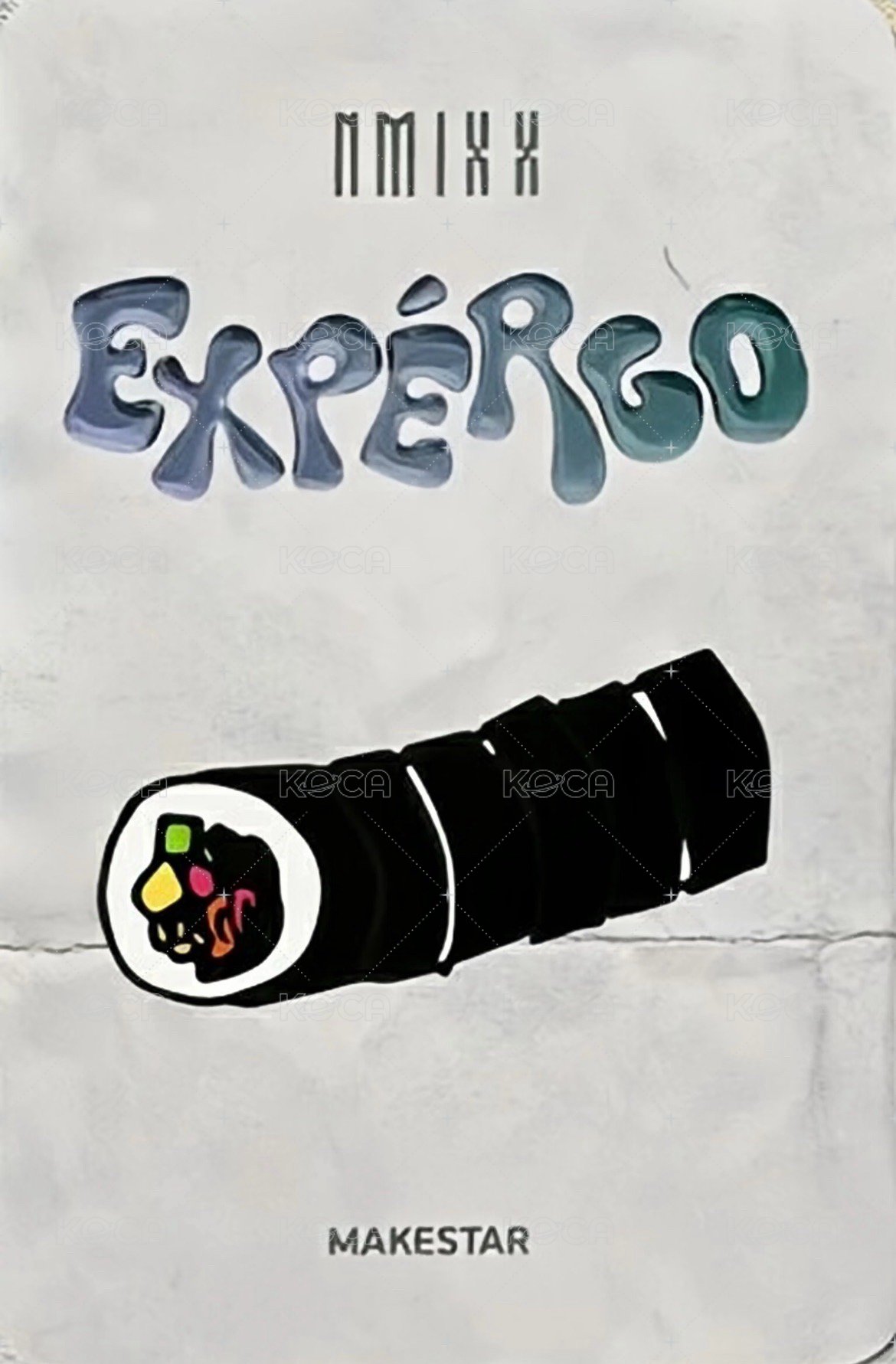 expérgo ms 簽售卡 5.0 廚師裴 背面