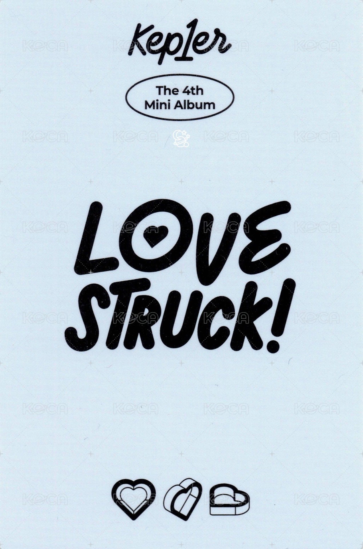 迷四 專輯卡 藍版 背面