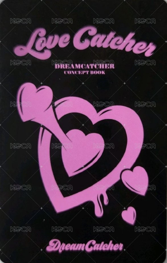 Love Catcher 周邊卡  背面