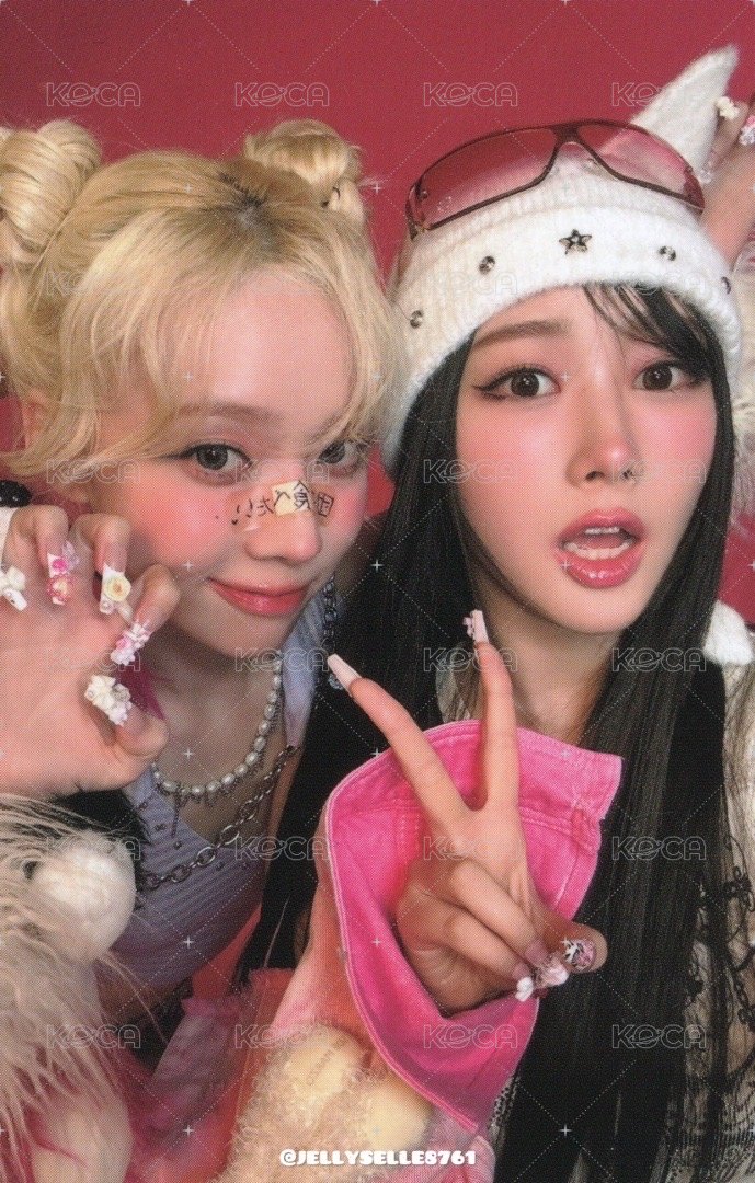 Hot Mess 華納 特典卡 冬吉雙人卡 正面