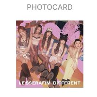 DIFFERENT 專輯 初回限定 PHOTOCARD盤