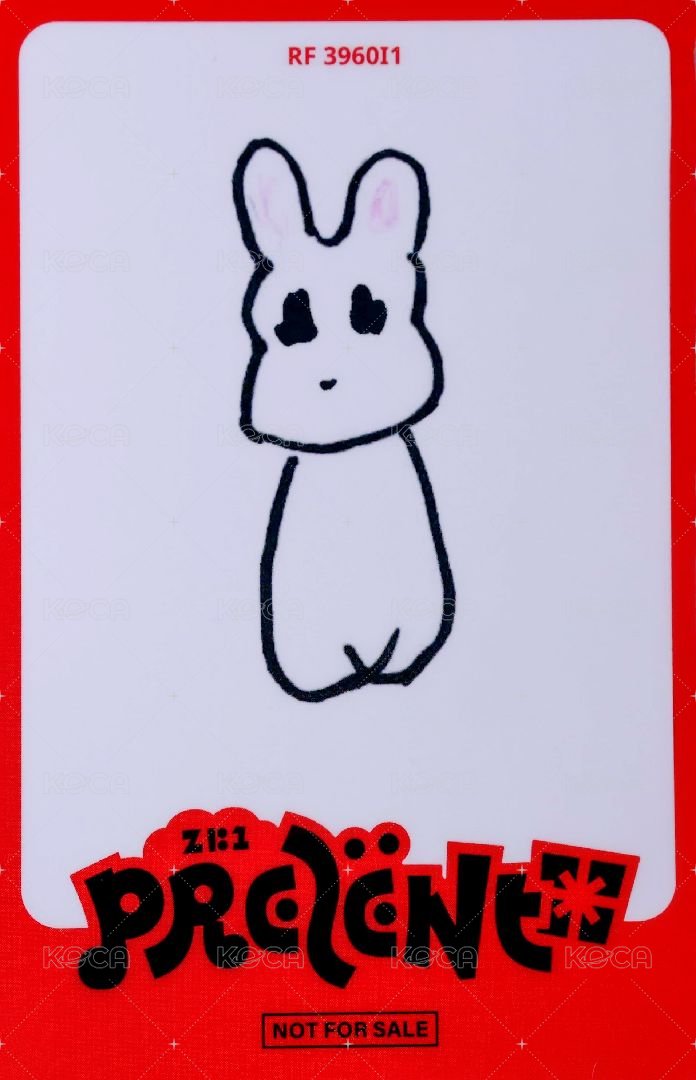 PRESENT  專輯卡 通常盤 ver. 背面