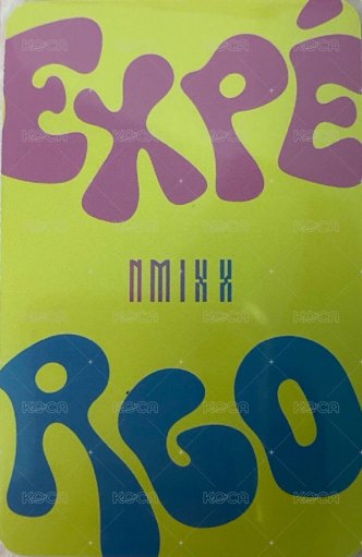 expérgo sw 線下 1.0 簽售卡 小熊莉 背面