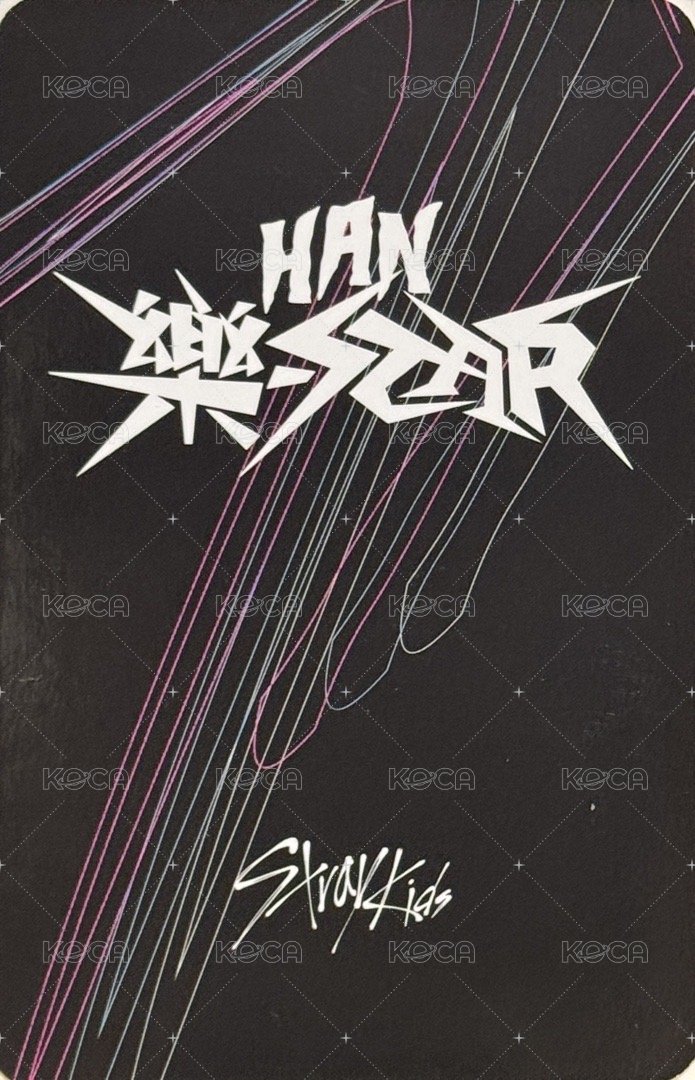 樂-STAR 專輯卡 電子專固卡 背面