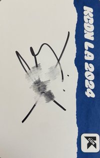 2024 KCON LA 簽名卡 