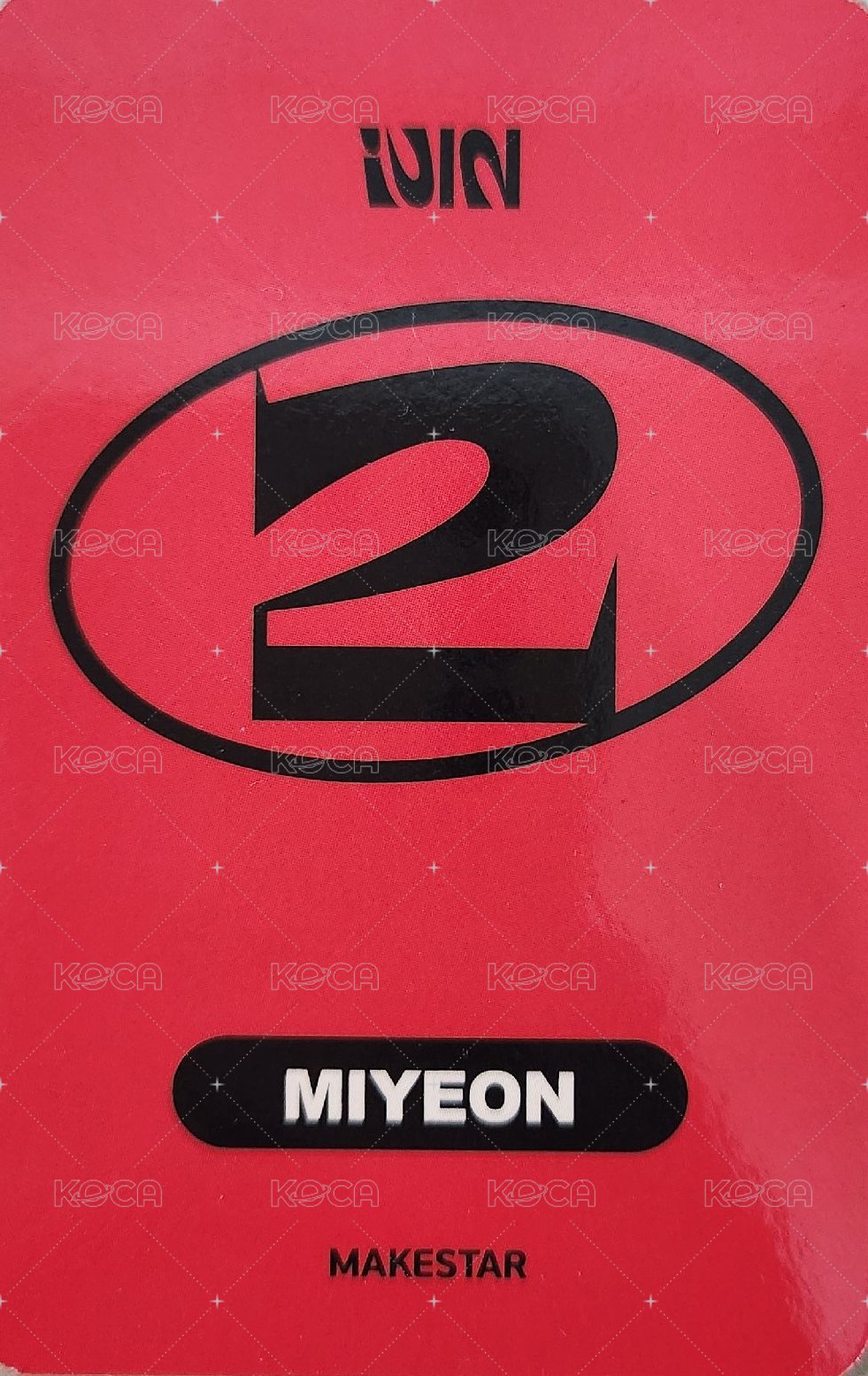 正規二 ms 4.0 簽售卡 符咒卡 背面