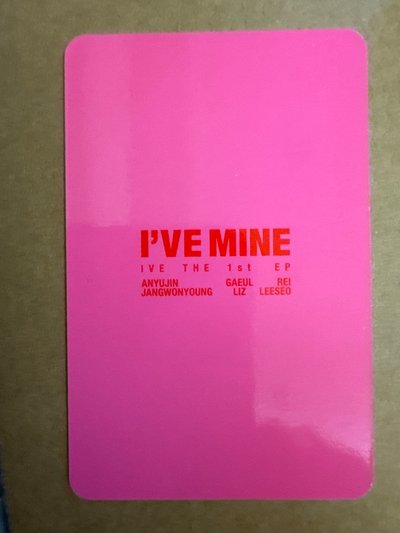 I'VE MINE 專輯卡 EITHER WAY ver. 專卡