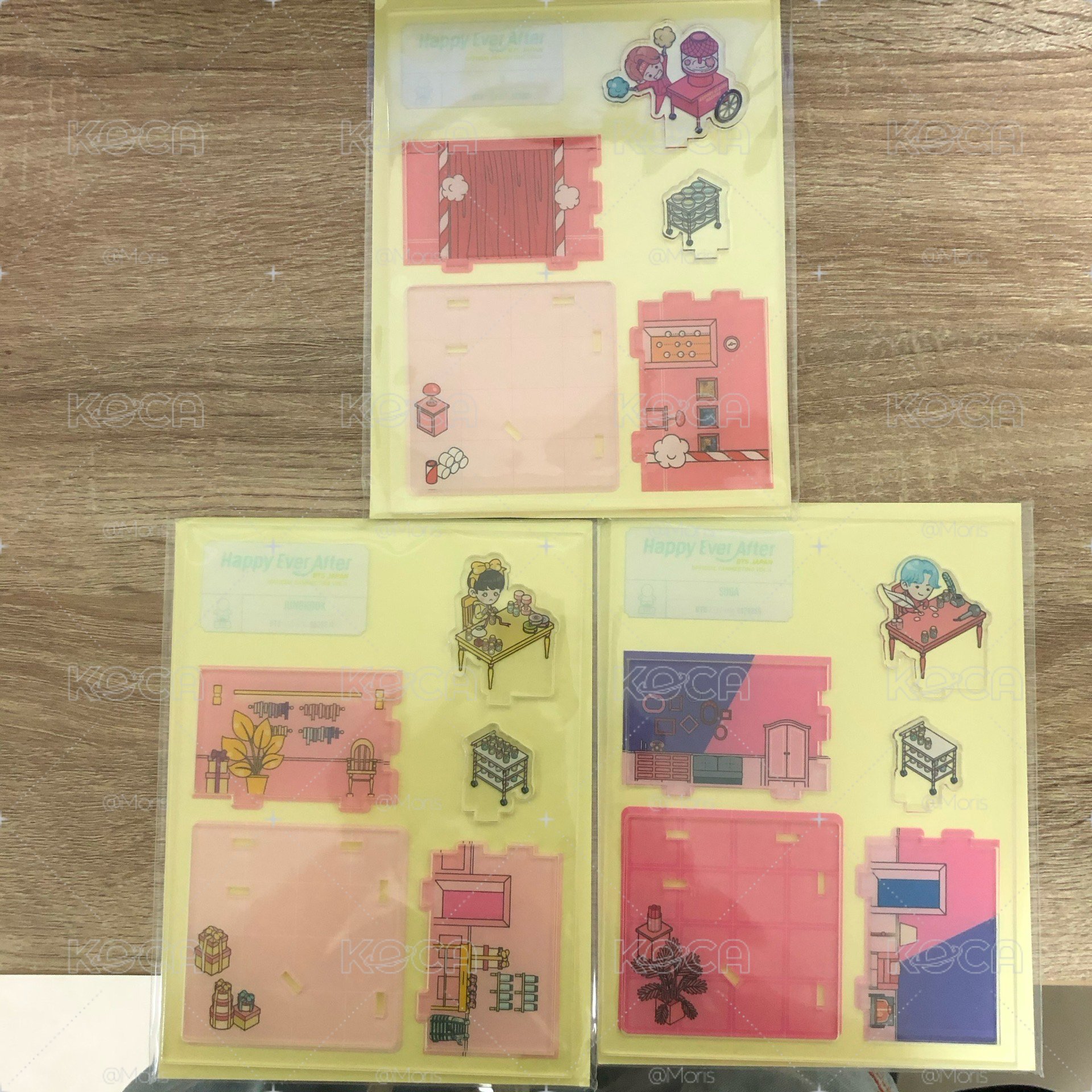 BTS 防彈少年團 日四期 Q版立牌 Happy ever after