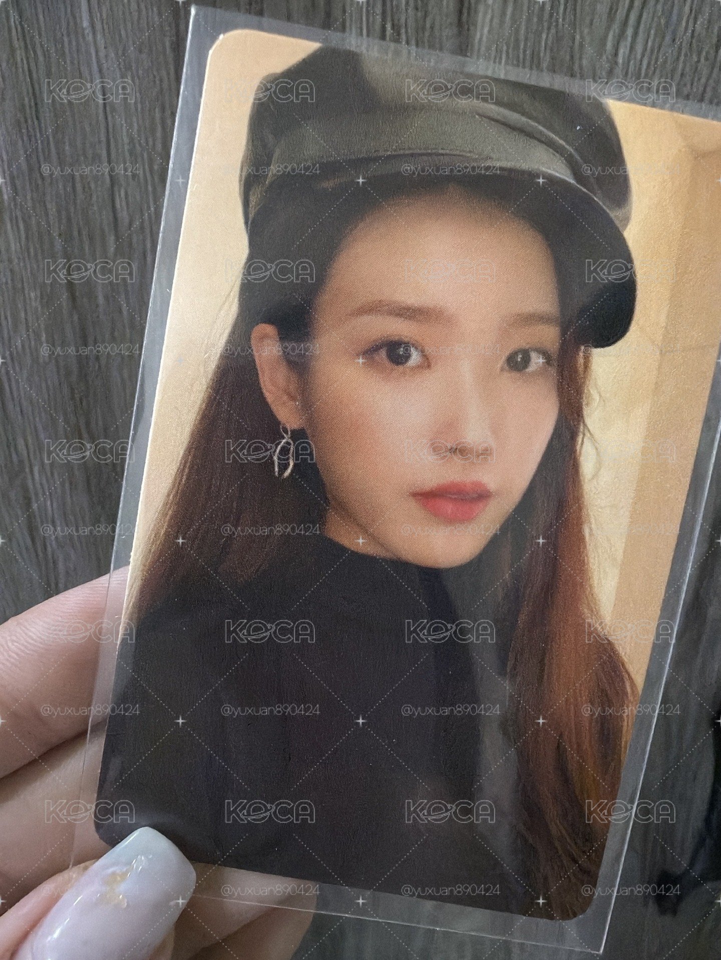 IU Celebrity鐵盒小卡/免包手