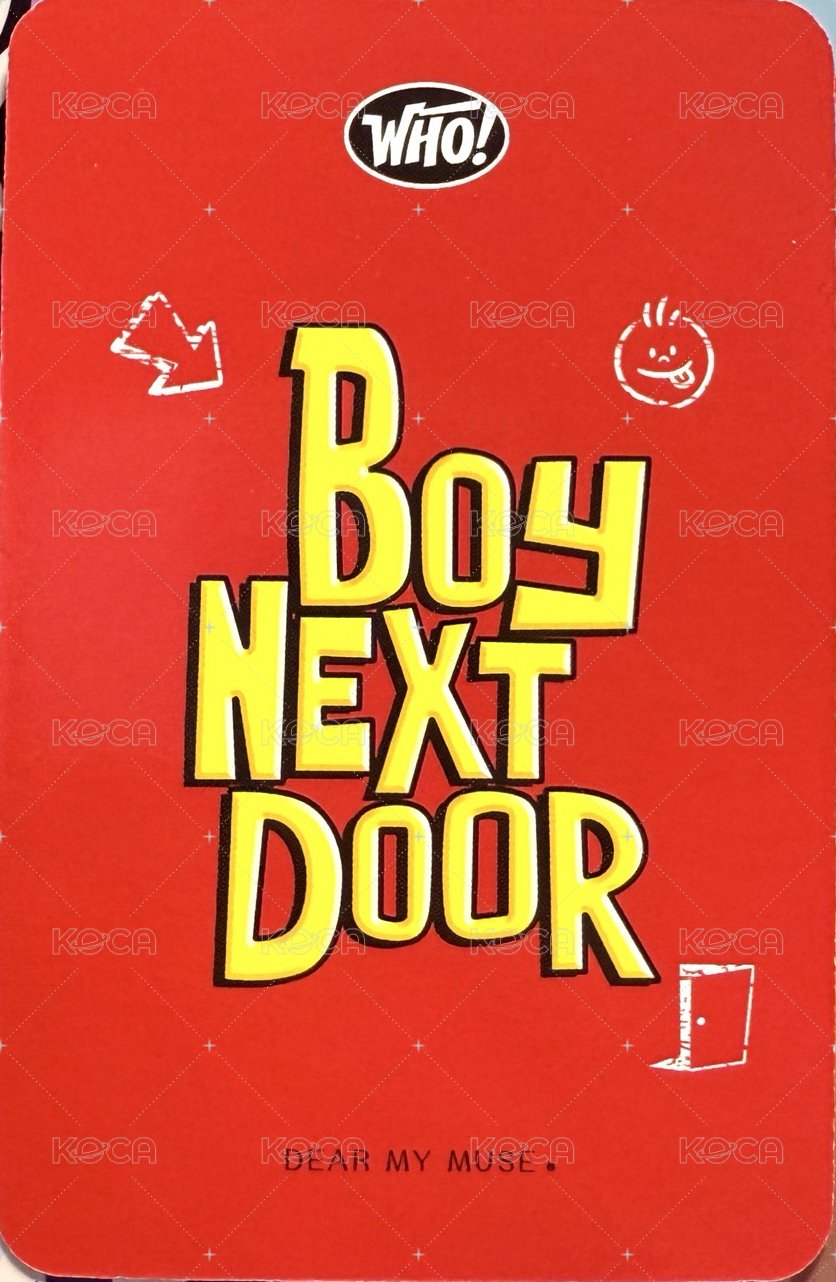 WHO! dmm 1.0 簽售卡 5 背面