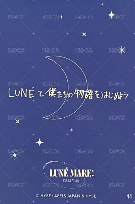 月波 隨機卡  背面