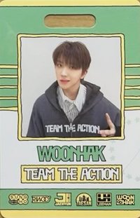 The Action 專輯卡 識別證 電子專 Weverse Ver.
