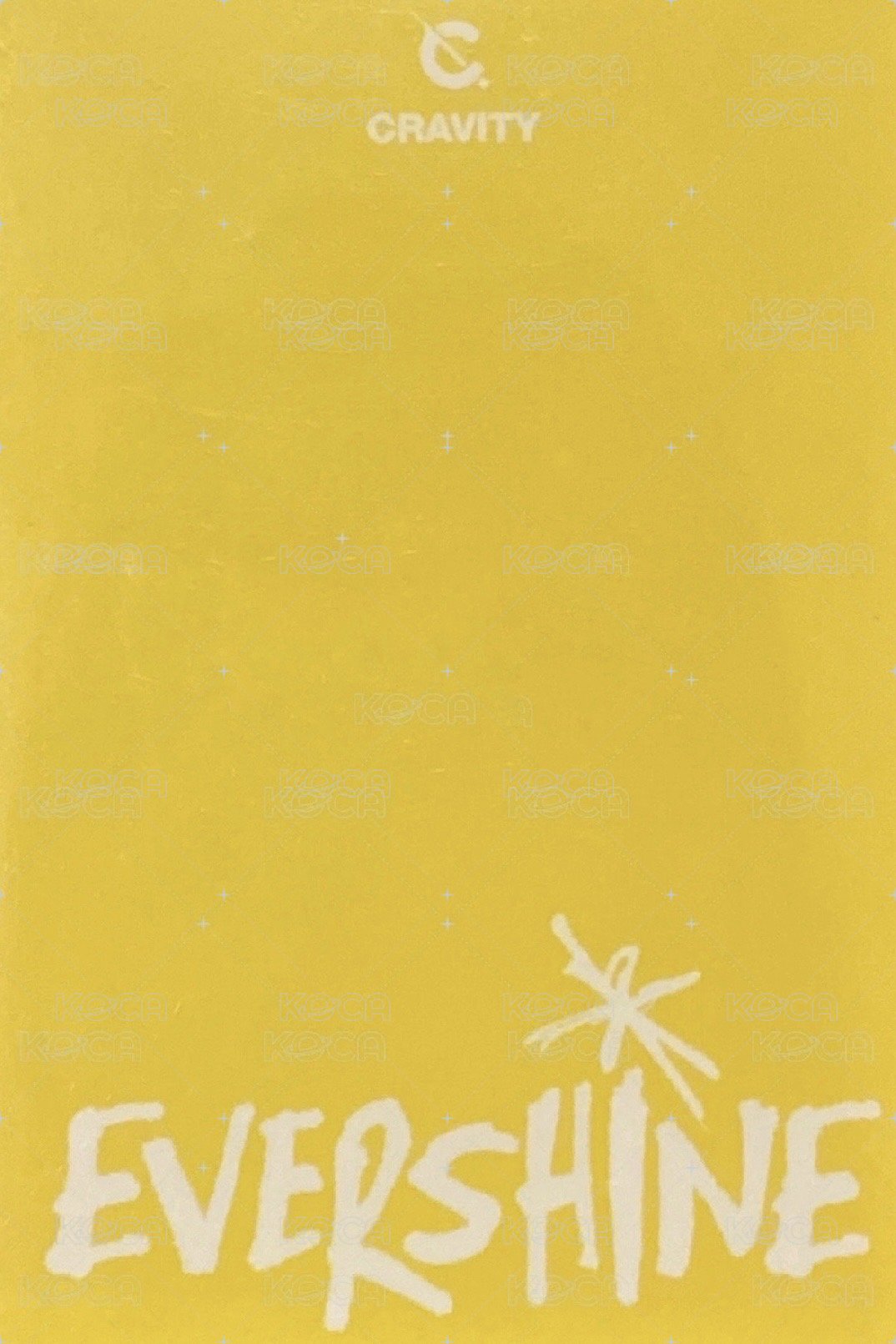 EVERSHINE 入場卡 / 場限卡 逆應援 吸管卡 背面