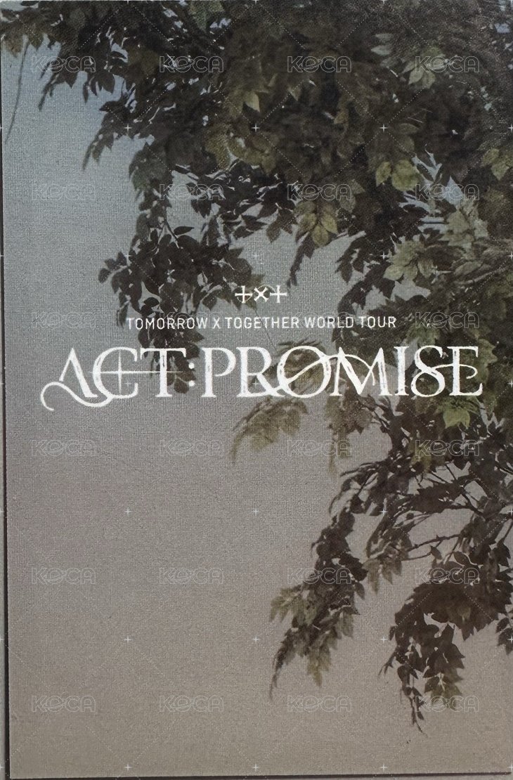 24’巡迴 入場卡 / 場限卡 花環彬 背面