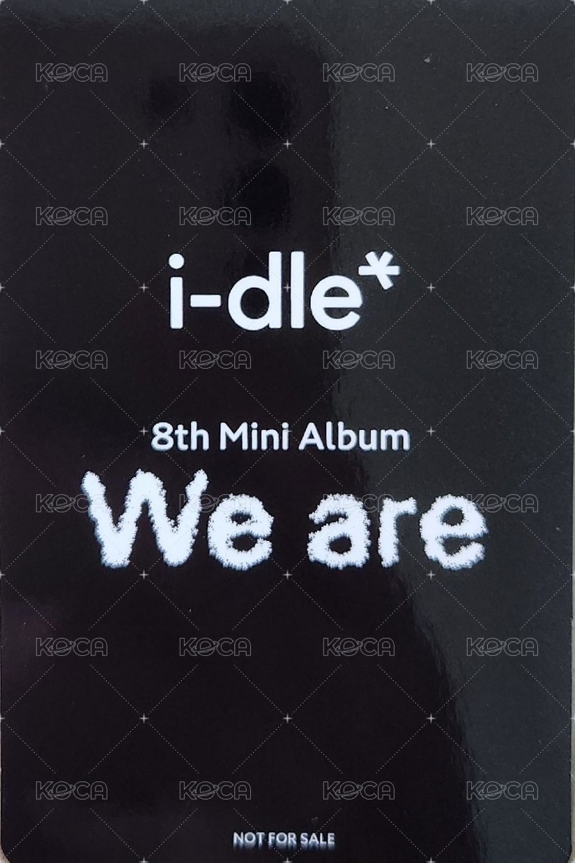 We are 華納 特典卡  背面