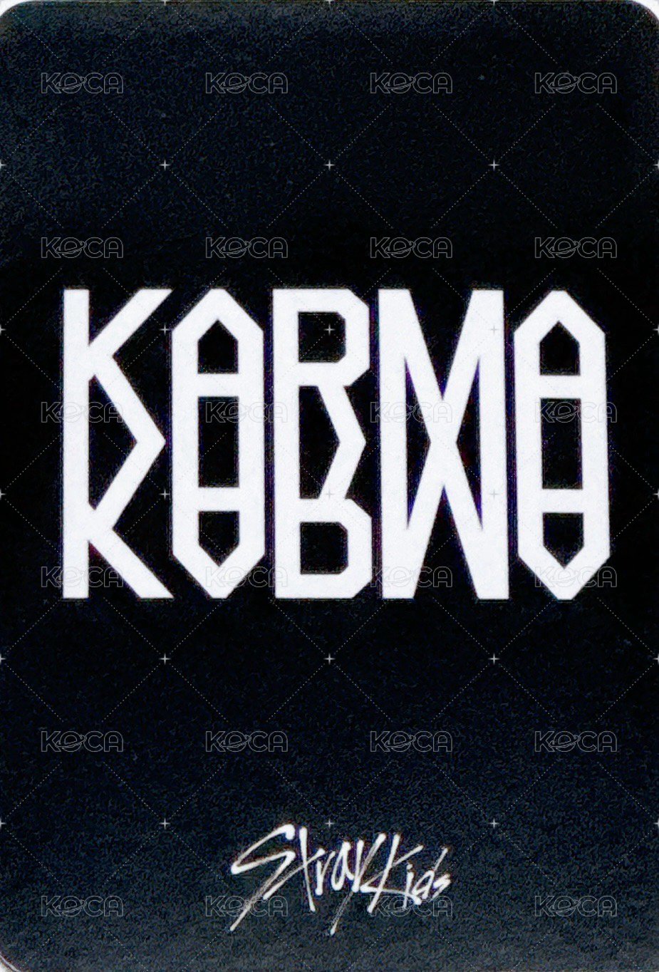 KARMA am 特典卡  背面