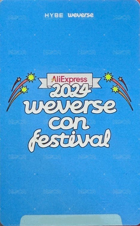 24 wvscon wvs 入場卡 / 場限卡  背面