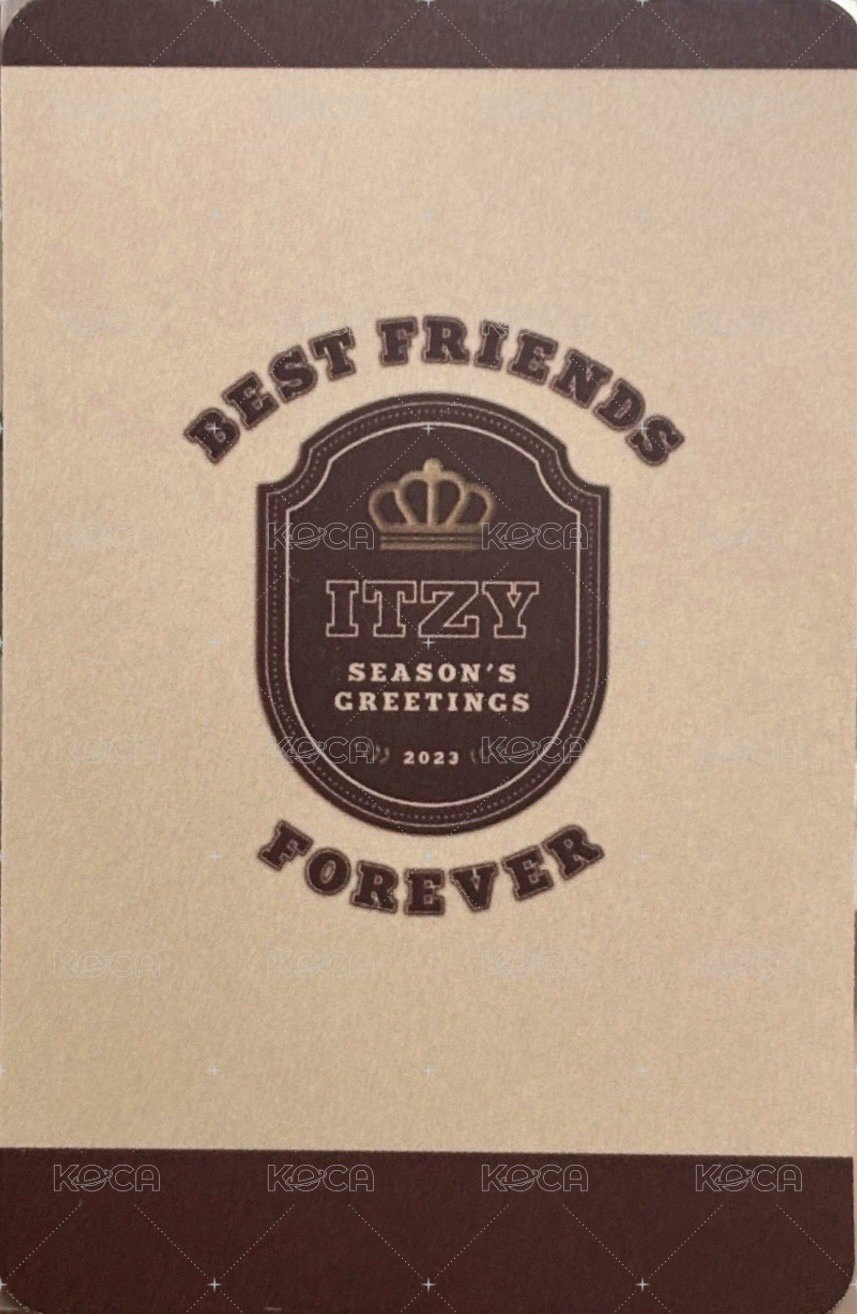 2023年曆 wm 特典卡 拍立得 背面