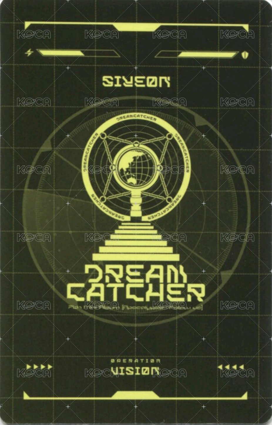 迷你七輯 專輯卡  背面