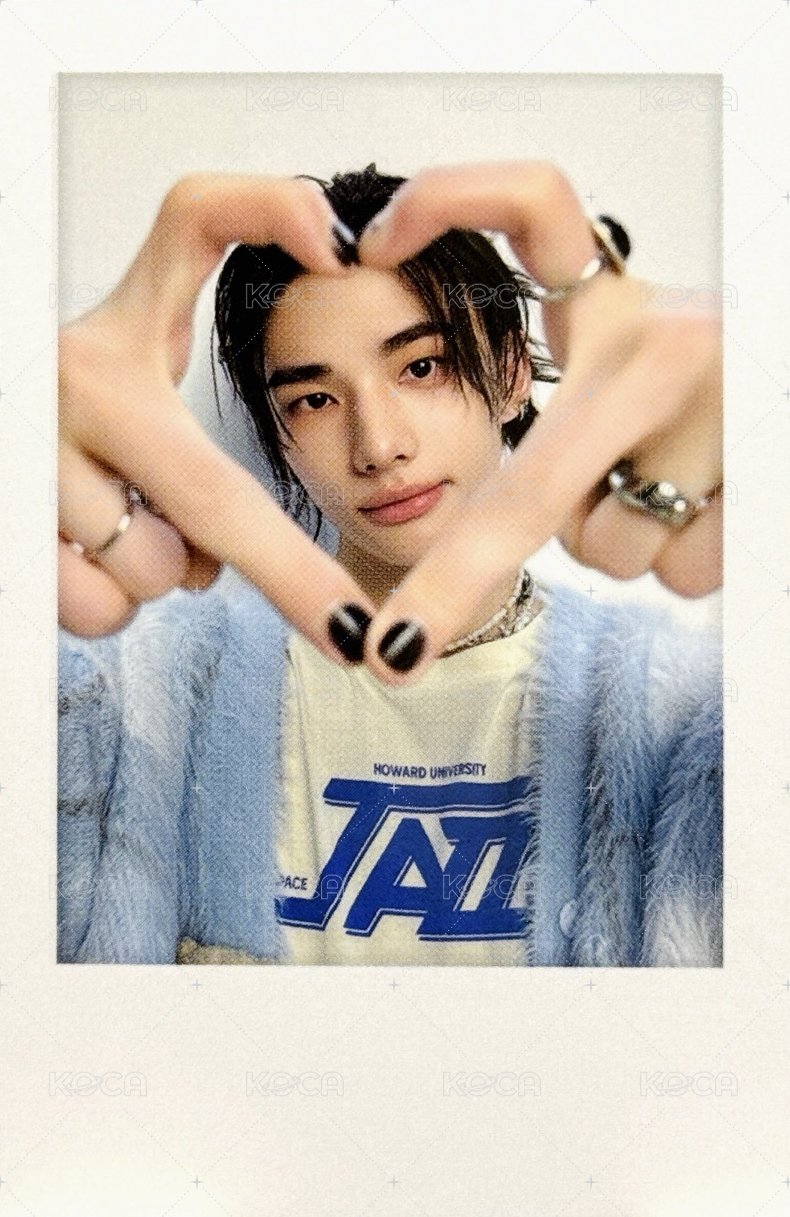 5th FM 周邊卡 鐵盒拍立得 粉 正面