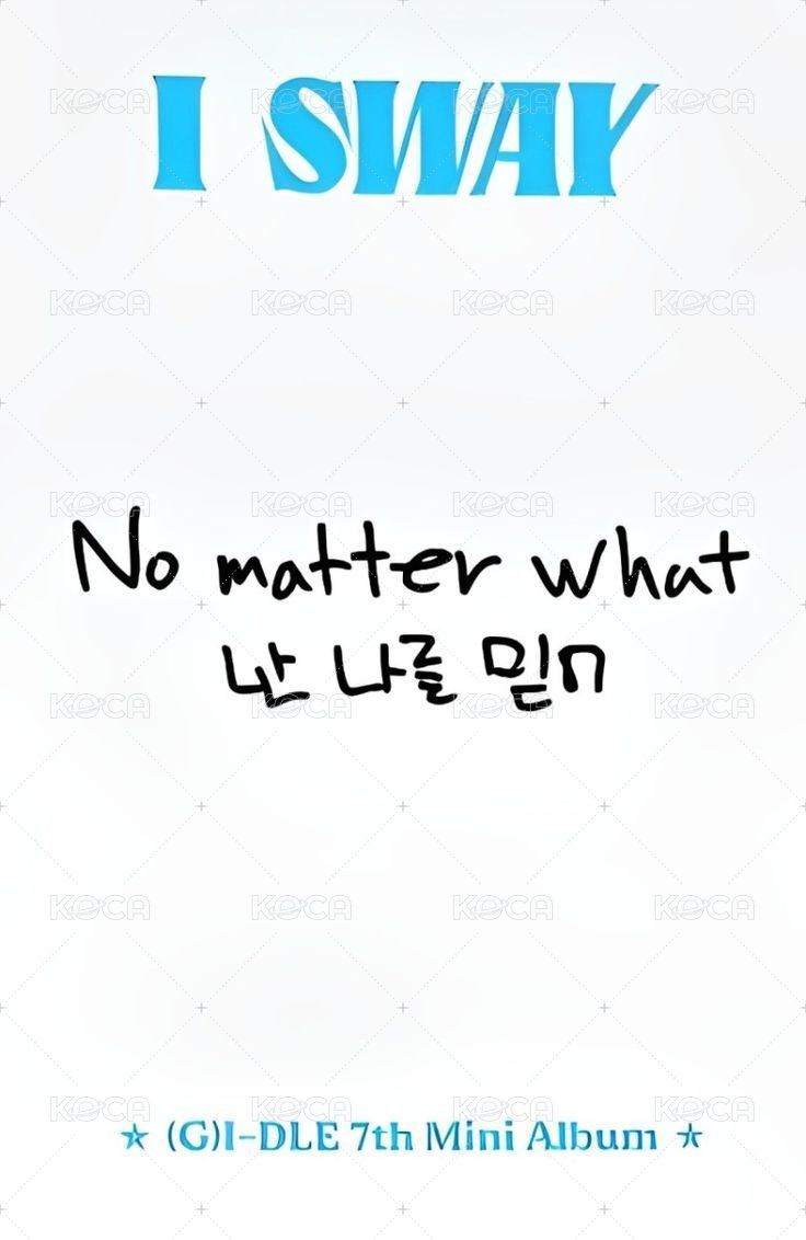 I SWAY k4 線下 2.0 簽售卡  背面