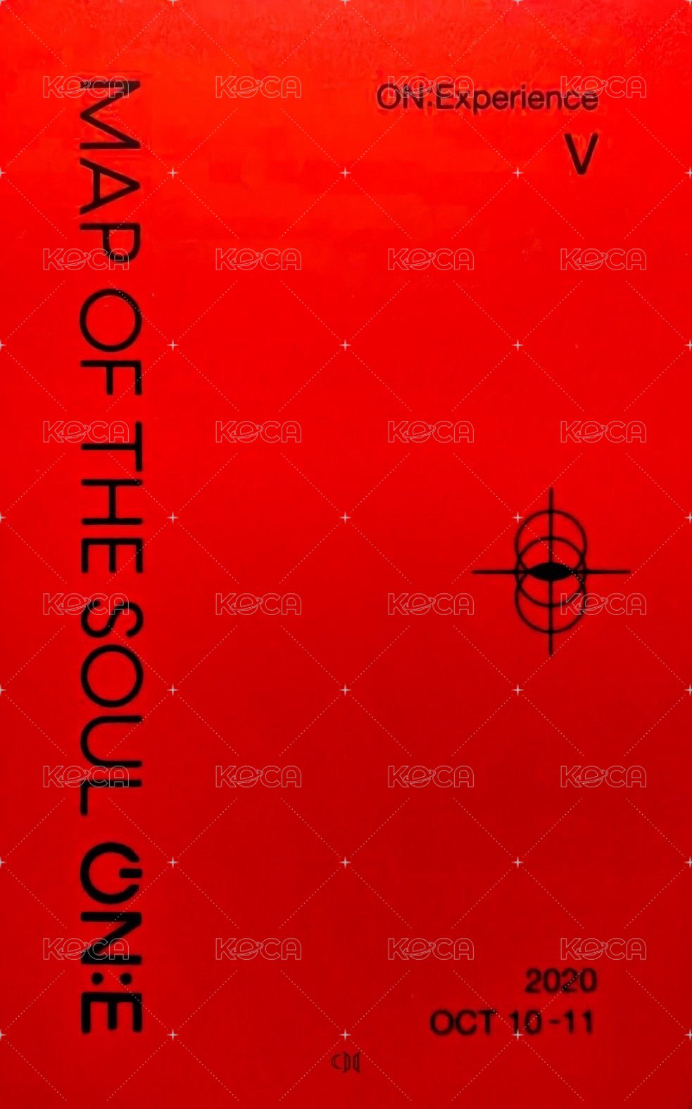 ON:E 藍光版 演唱會 DVD / CD 卡 隨機(*卡背注意) 背面