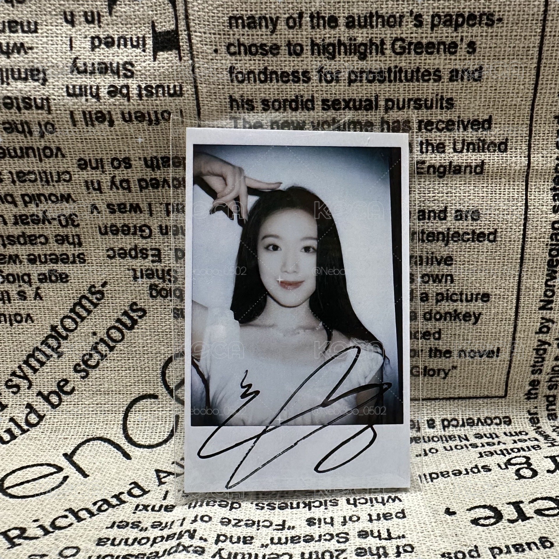 i-dle 舒華 fanme 台北線下補償拍