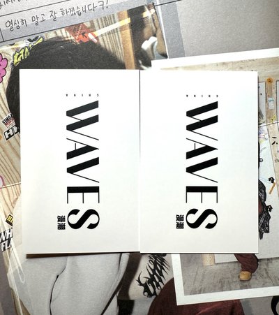 ✴️ WAVES 漫潮 雜誌卡 金雲鶴 兩張