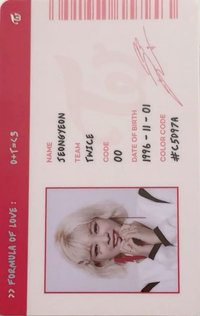 正規三 專輯卡 ID卡