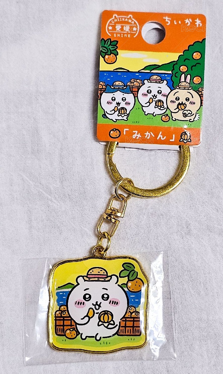 吉伊 愛媛地區限定鑰匙圈吊飾