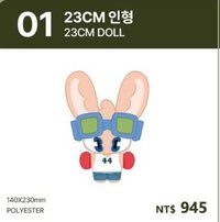 2025 SOLO巡迴 大娃 23cm大娃