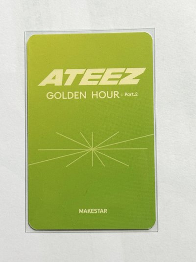 Golden Hour Part.2:🍀MS中簽卡 幸運草 旼琦