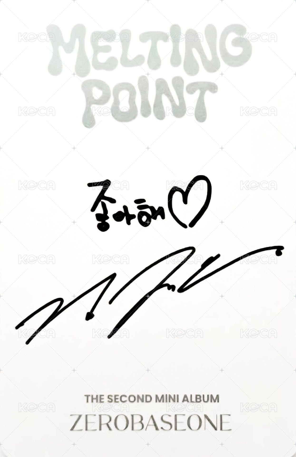 迷二 專輯卡 DIGIPACK ver. 背面