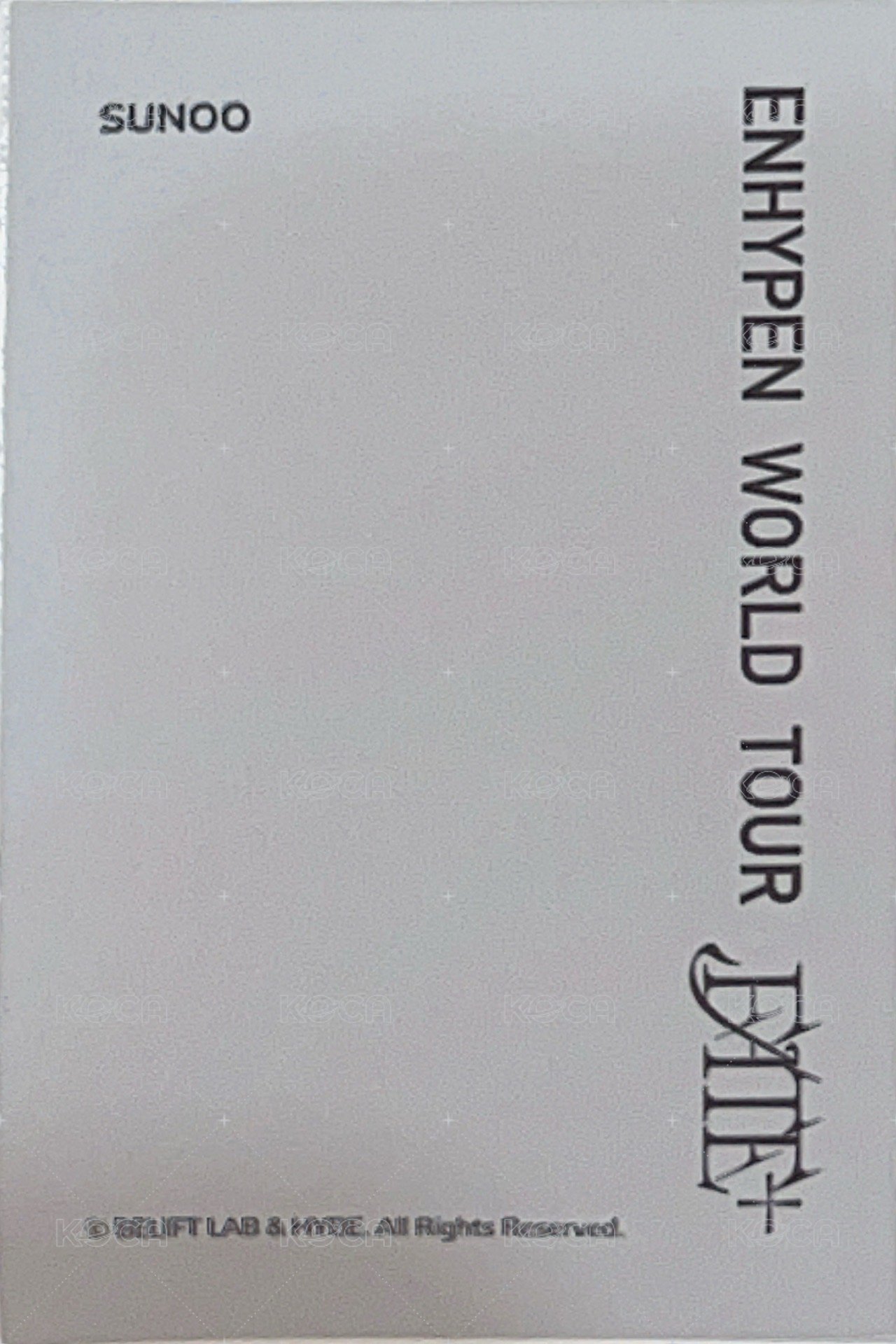 FATE+ 周邊卡 外套卡 背面