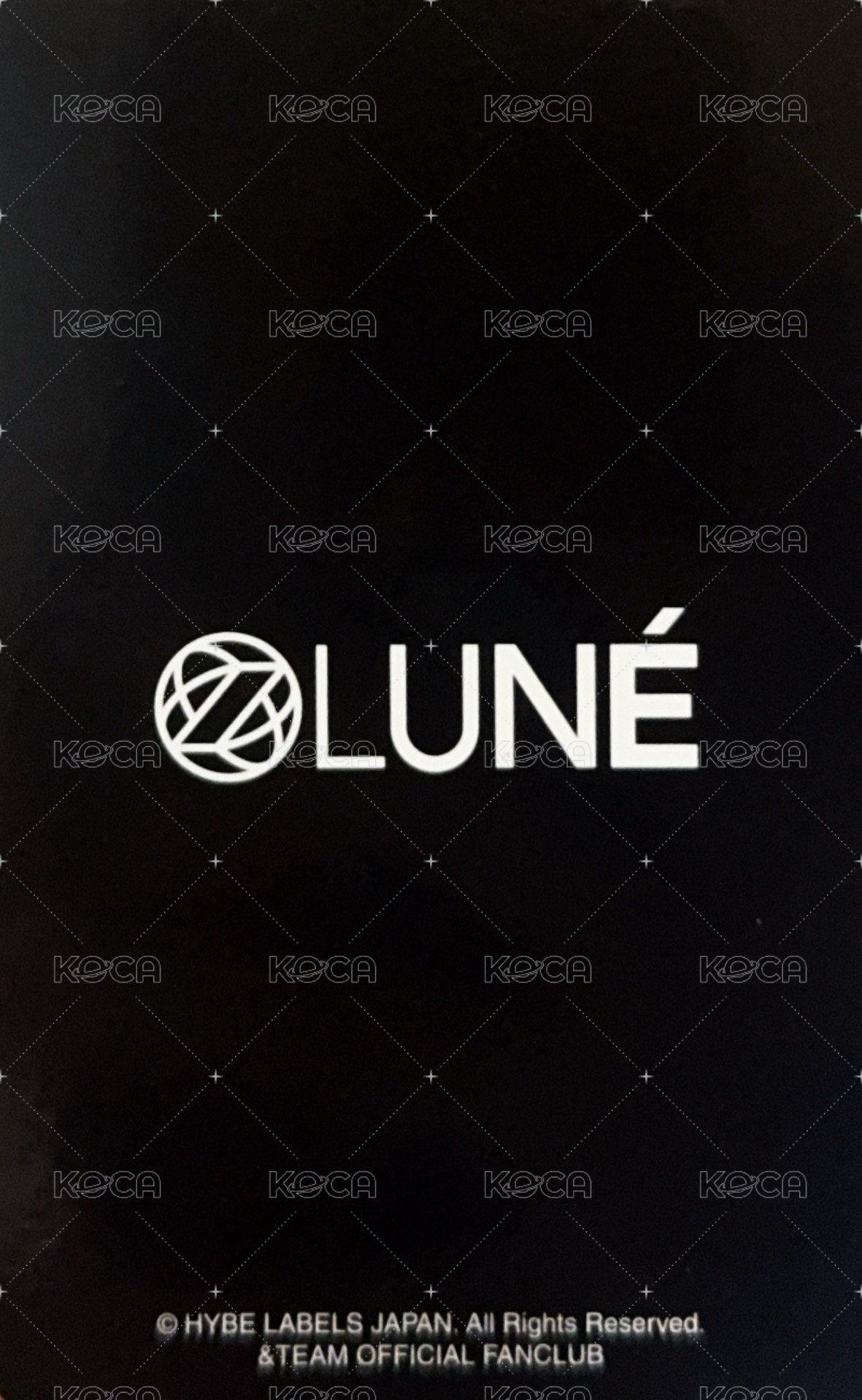 Other 會員禮卡 限時新入會卡 背面