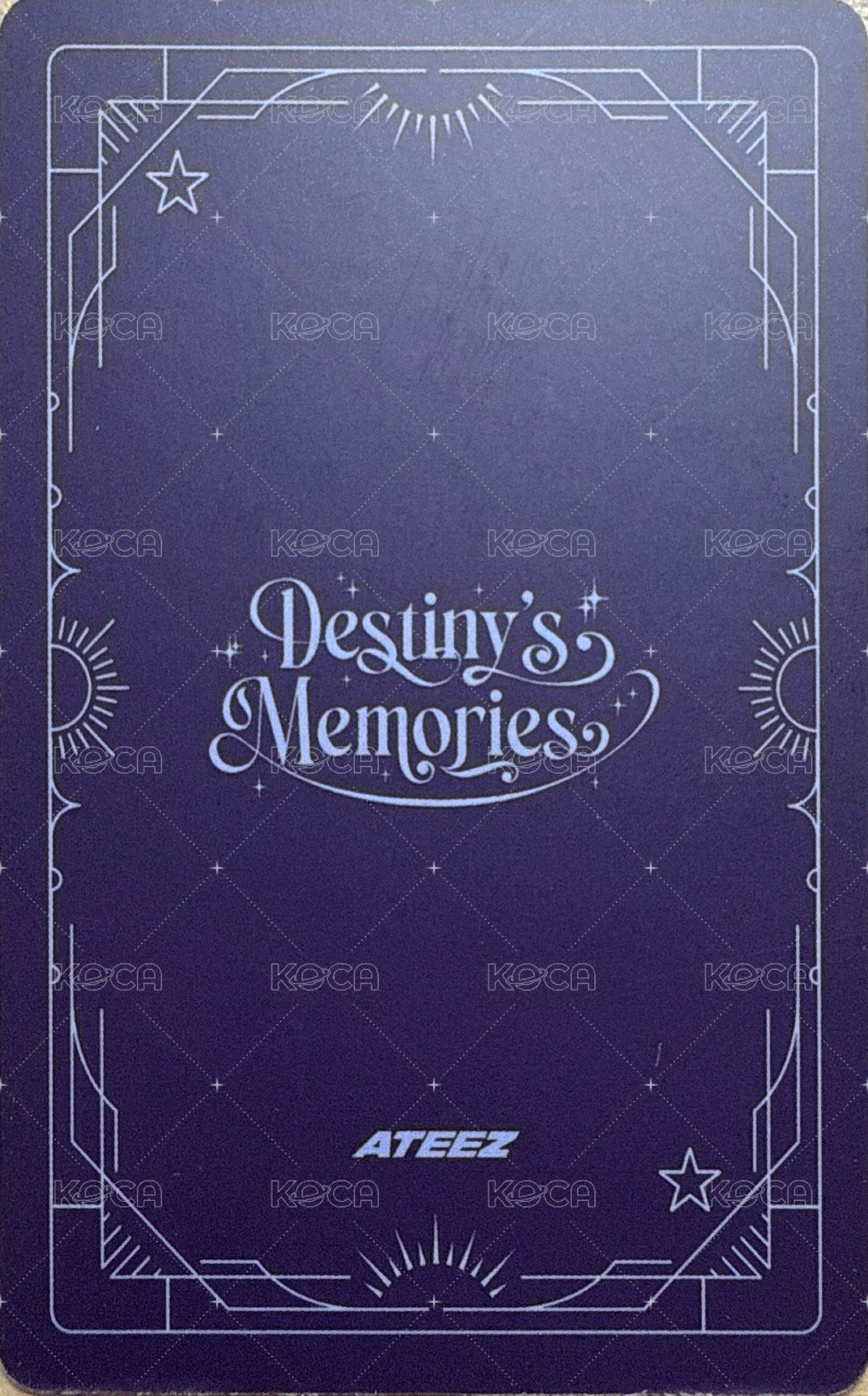 Destiny’s Memories 周邊卡 TOKYO GUIDE BOOK 背面