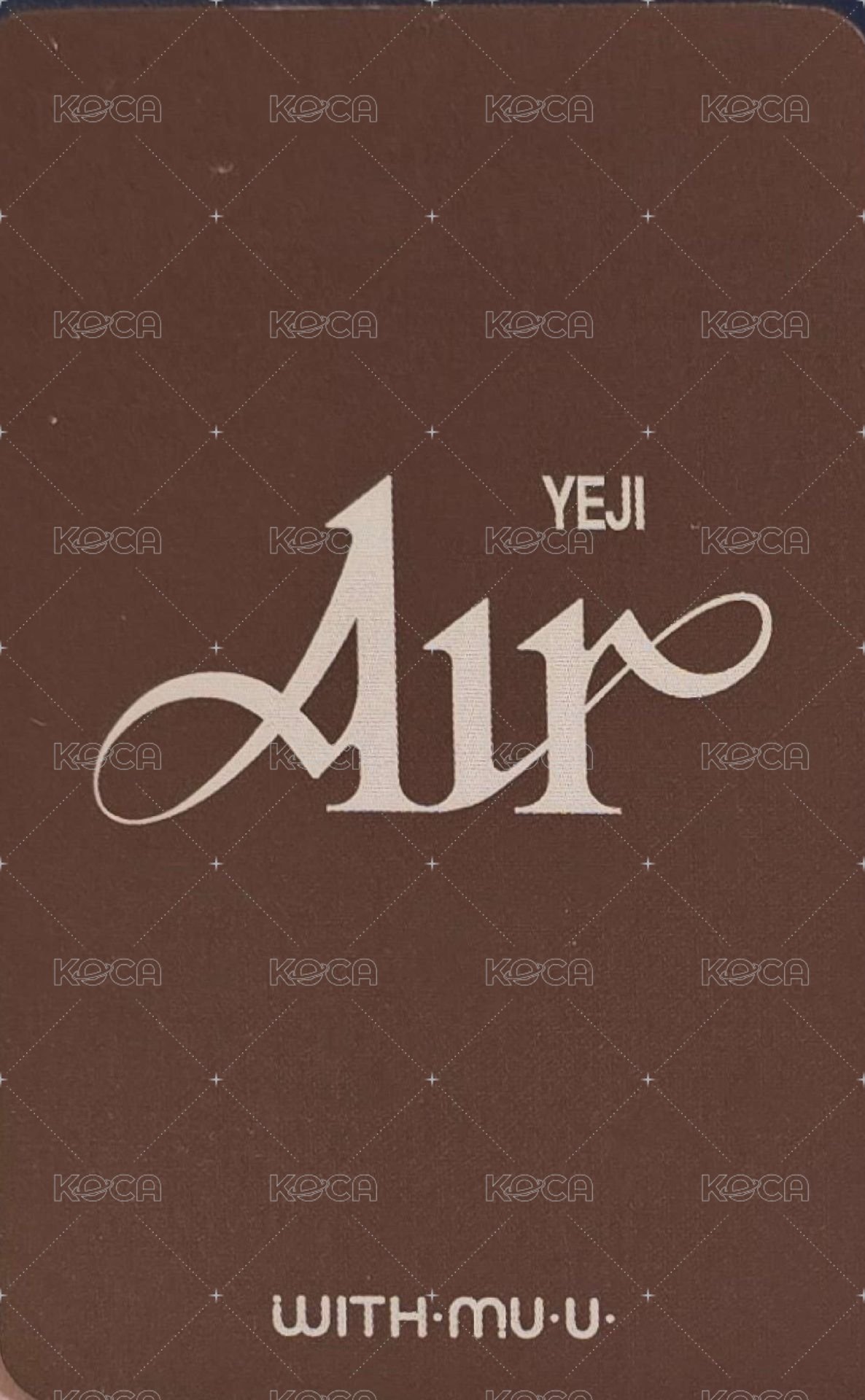 AIR wm 特典卡 預售 背面