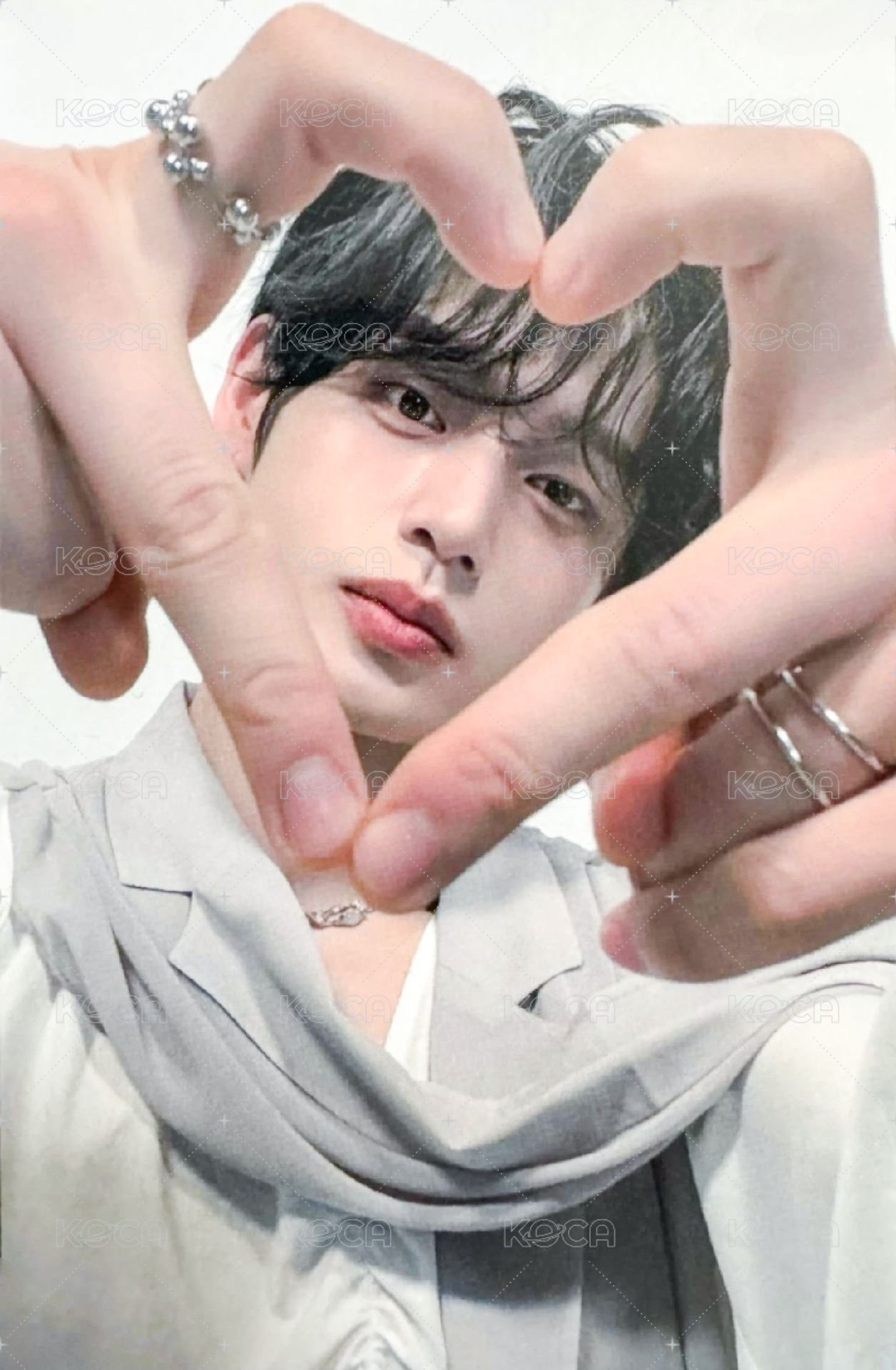 迷五 ma 簽售卡 美男愛心 ver. 正面