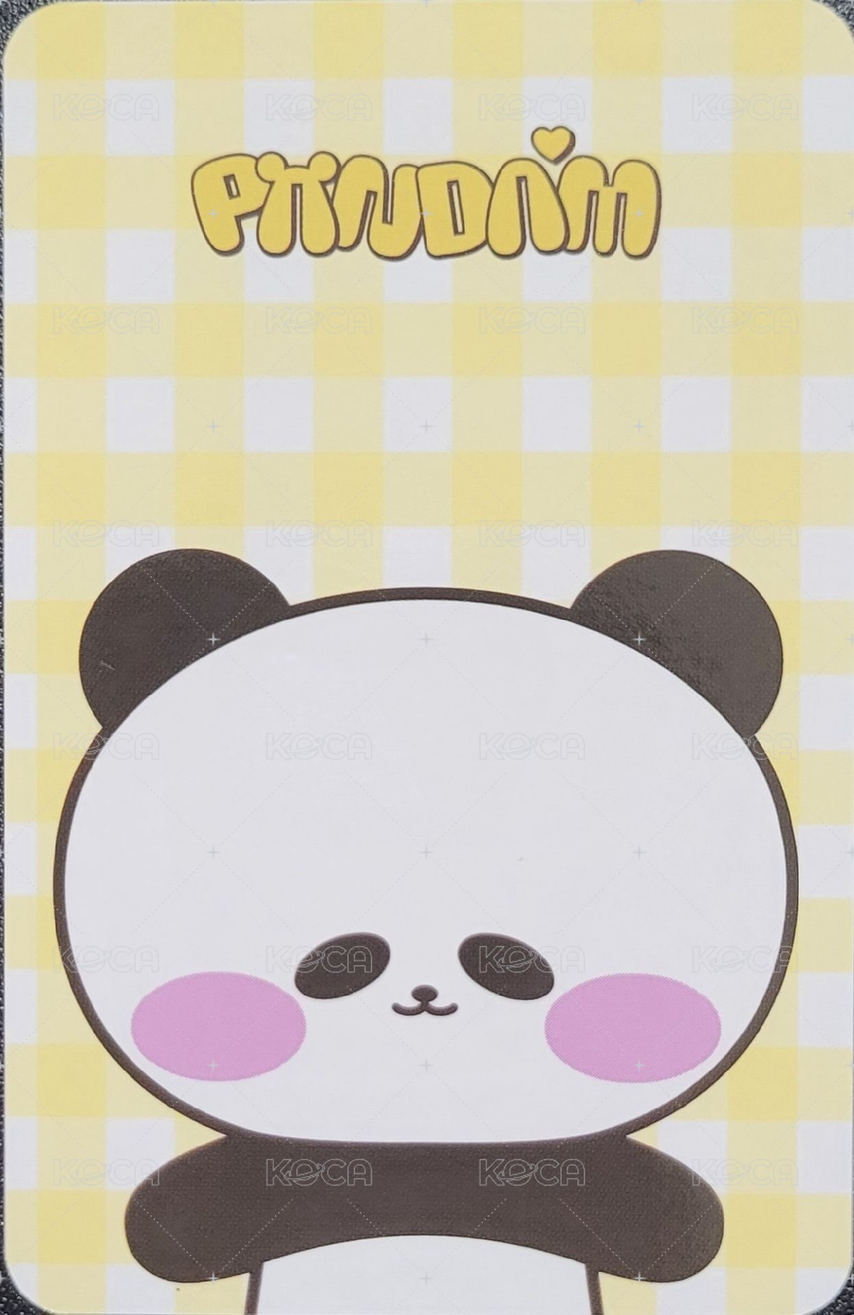 MINICATCHER 周邊卡  背面
