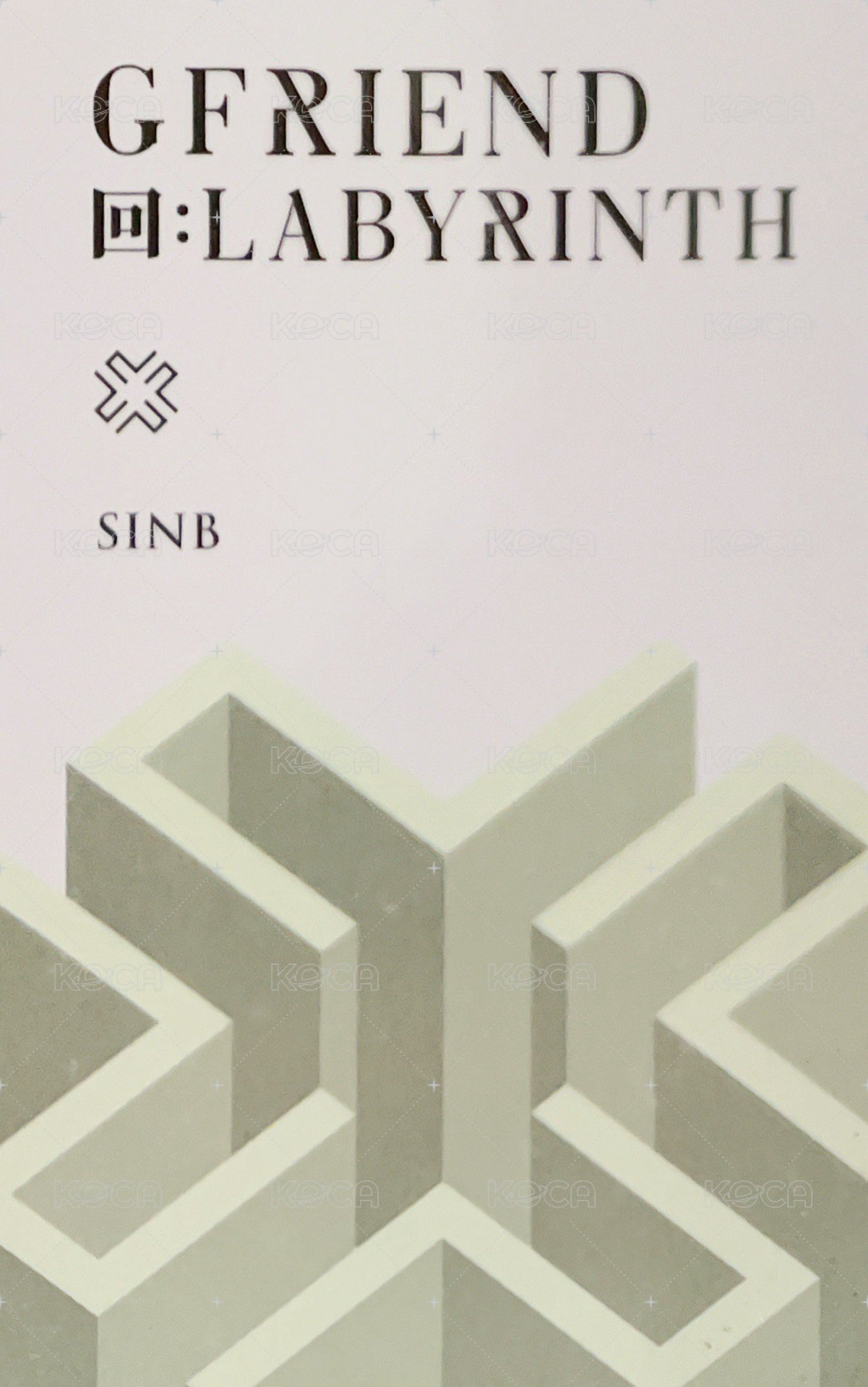 迷八 專輯卡 Room ver 背面