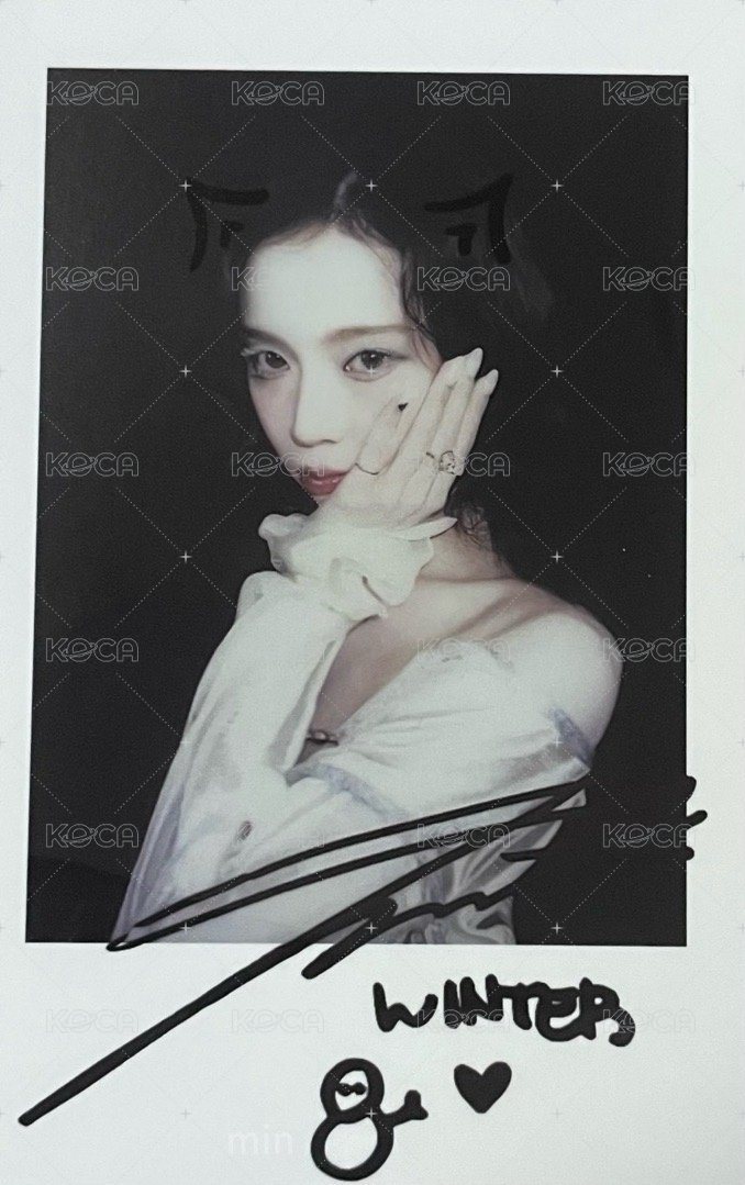 雜誌卡 Winter MOEVIR雜誌拍立得 正面