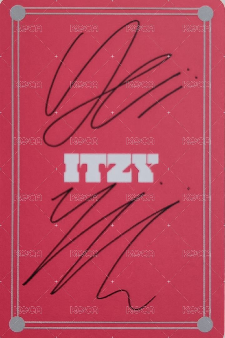 KILL MY DOUBT 專輯卡 單封 雙人卡 背面